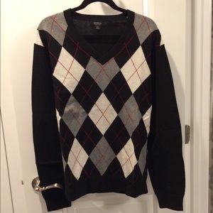 Men’s Express Argyle Sweater